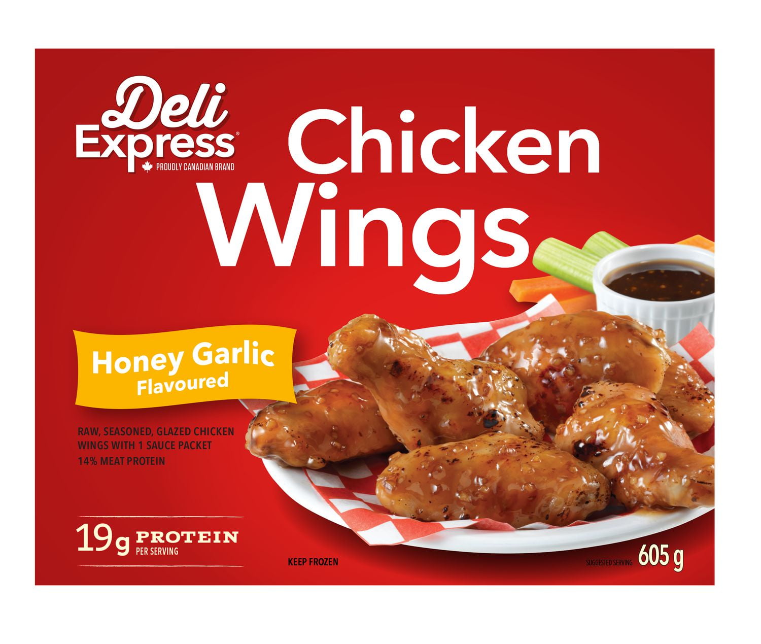 DELI EXPRESS HONEY GARLIC FLAVOURED WINGS Walmart Canada