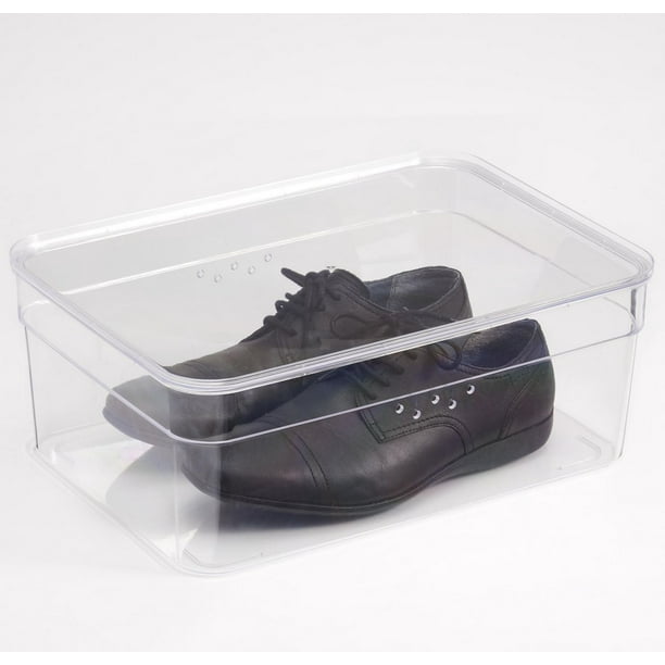 Boîte à chaussures Mainstays - Régulier Boîte à chaussures transparente -  Régulier 