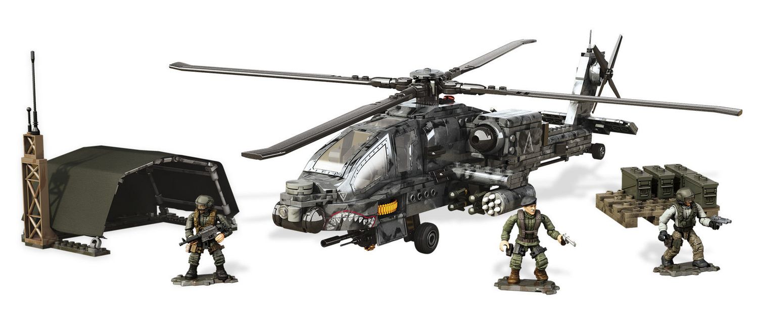 MEGA BLOKS Mega Construx Call of Duty Anti-Armor Helicopter