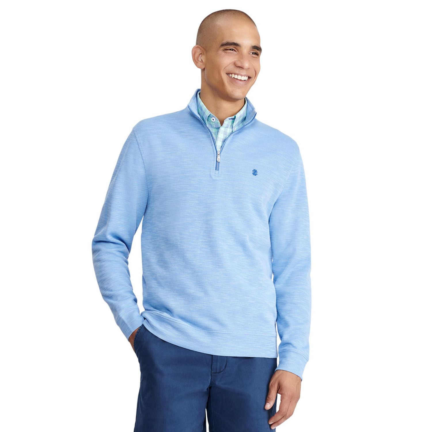 IZOD MENS PERFORMANCE QUARTER ZIP FLEECE