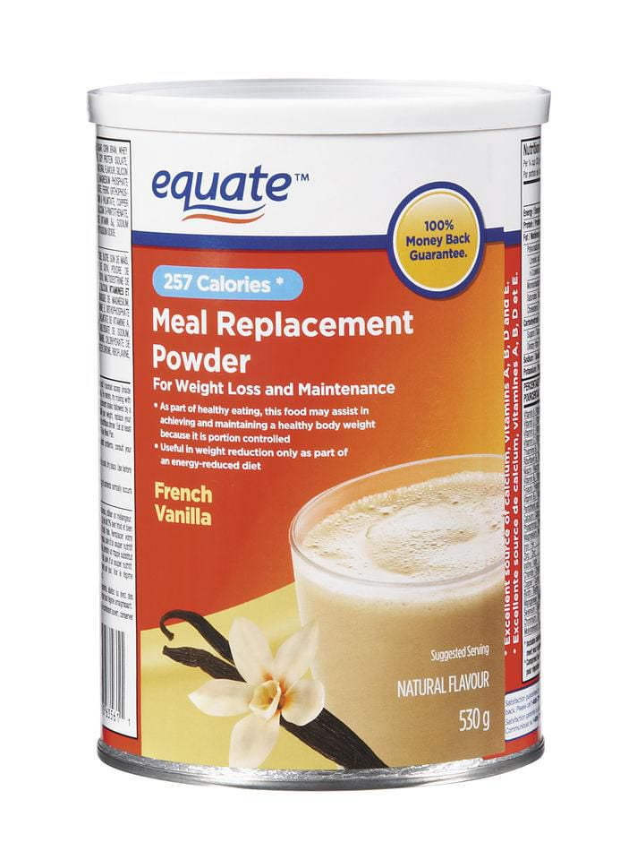 Equate French Vanilla Meal Replacement Powder Walmart Canada