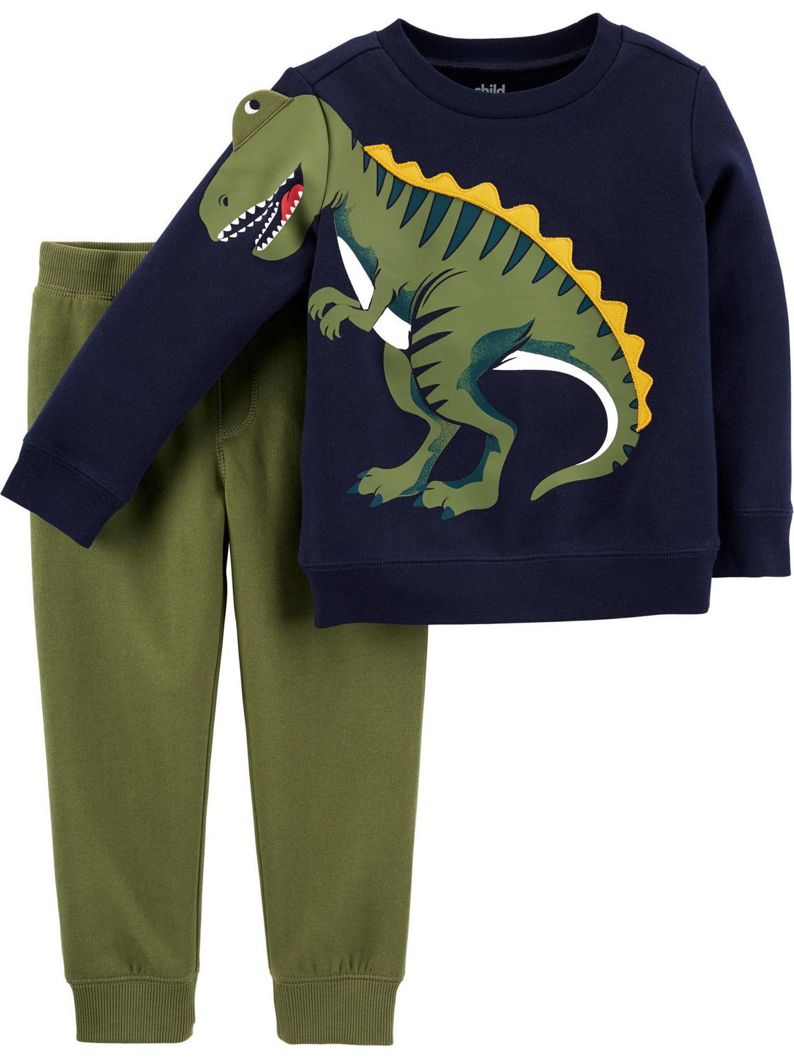 Child of Mine made by Carter's Toddler Boys 2pc clothing set - Dino ...