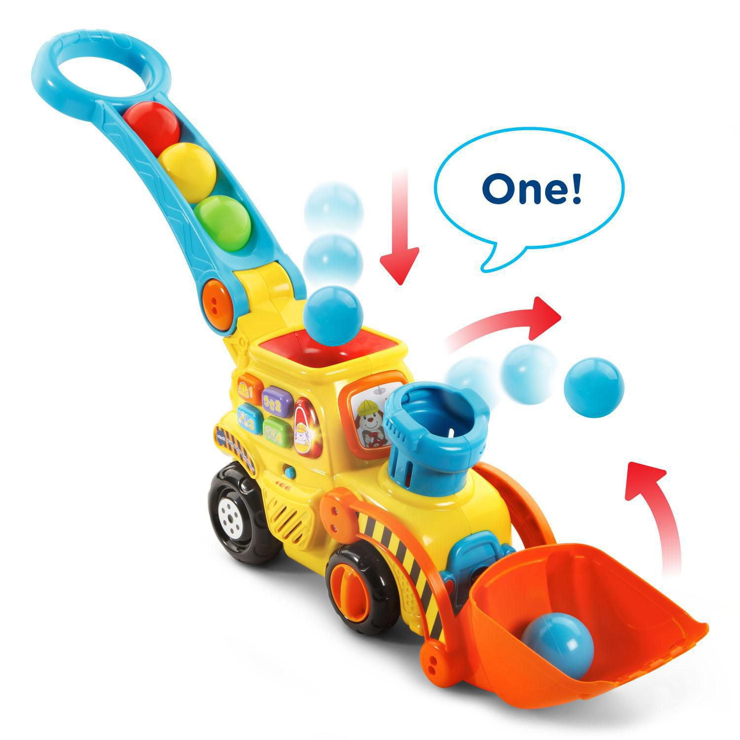 VTech Pop-a-Balls™ Push & Pop Bulldozer™ - English Version, 12 to 36 months