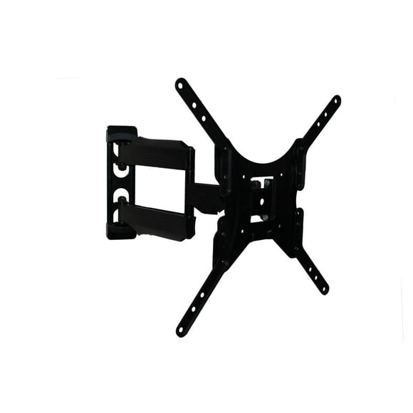 Rocelco Medium Dual Articulated Flat Panel TV Mount, 23" - 46" range (Black)