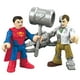 Ensemble de figurines Superman et Metallo Imaginext DC Super Friends de Fisher-Price – image 1 sur 9