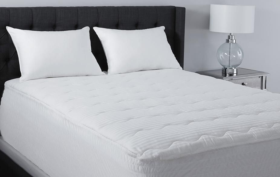 beautyrest mattress pad white king
