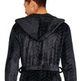 thumbnail image 3 of George Men's Hooded Robe, 3 of 6