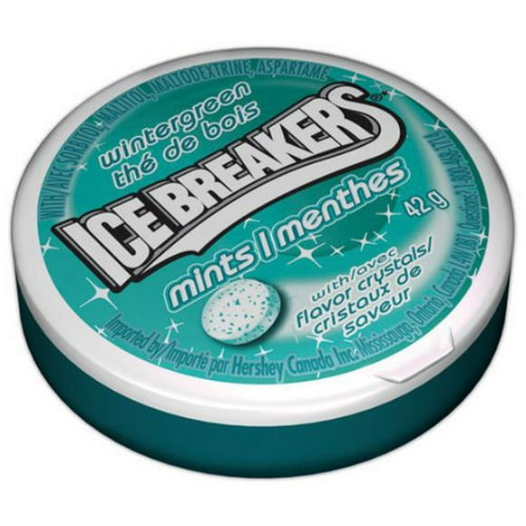 ICE BREAKERS Wintergreen Sugar Free Mints, 42 g