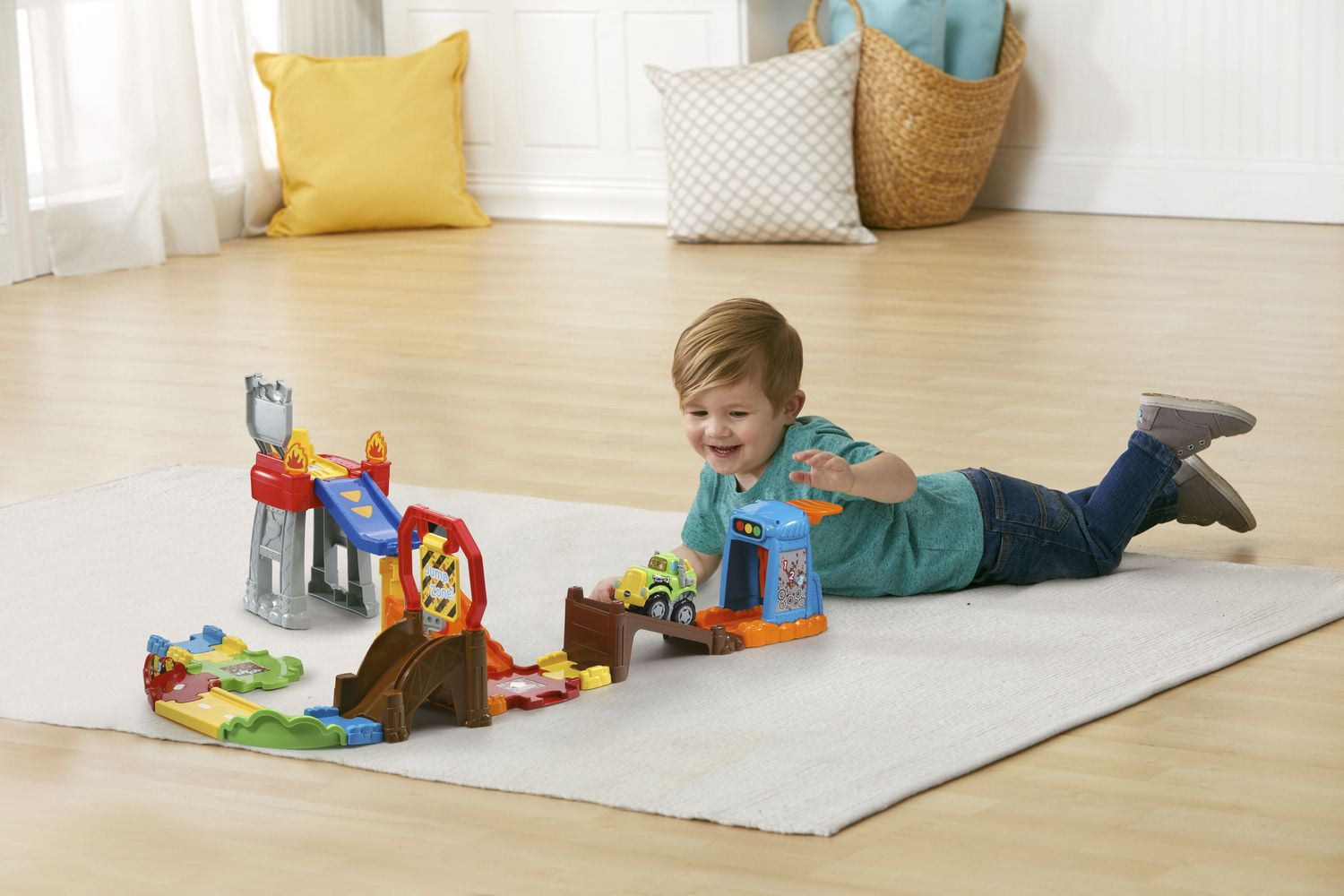 vtech go go smart wheels press & race monster truck rally