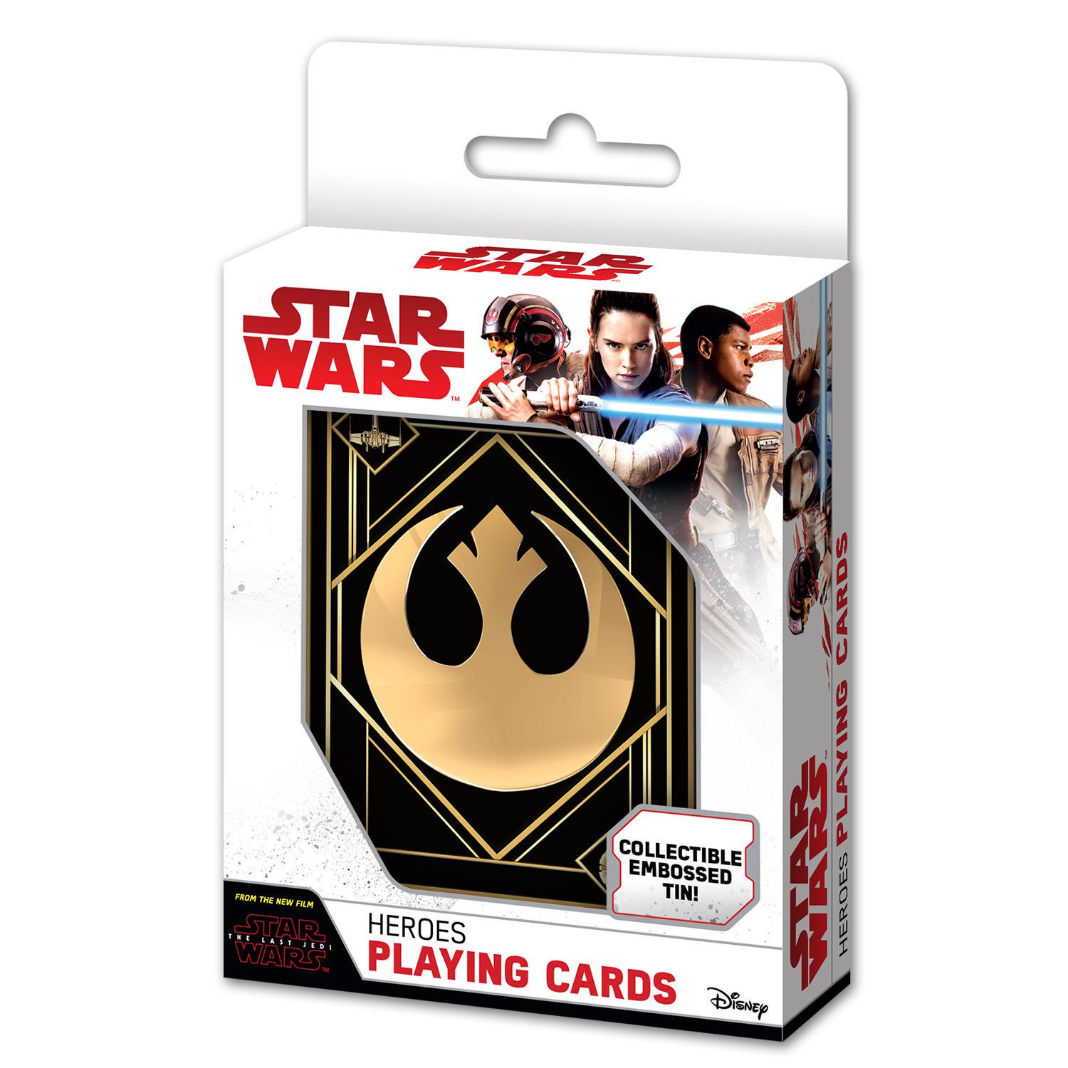 Details about   Star Wars Collectible Playing Cards Embossed Tin Rogue 1 Single Deck Cartamundi 