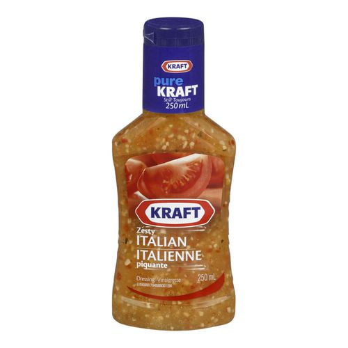 Kraft Zesty Italian Dressing, 250 ML Walmart.ca