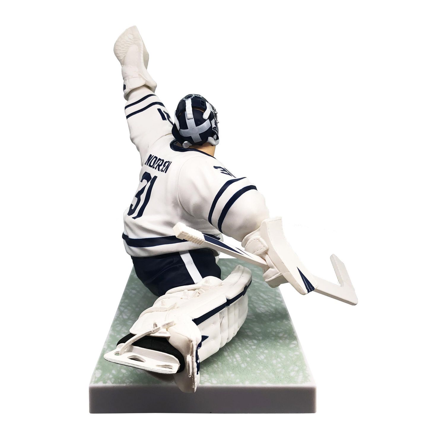 NHL Figures - Chicago Blackhawks - Ed Belfour 6 Player Replica Goalie with Net