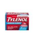 thumbnail image 1 of Tylenol Muscle Aches & Body Pain Relief Acetaminophen Caplets, 16 Count, 1 of 7