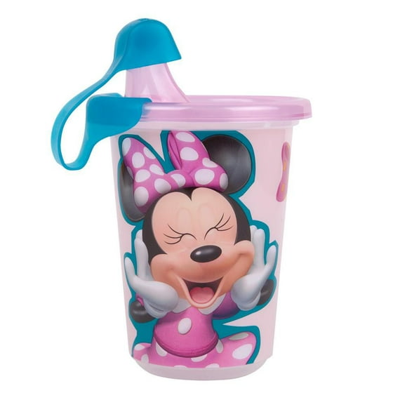 Paquet de 3 gobelets à bec 284 ml Take & Toss de The First Years Minnie Mouse