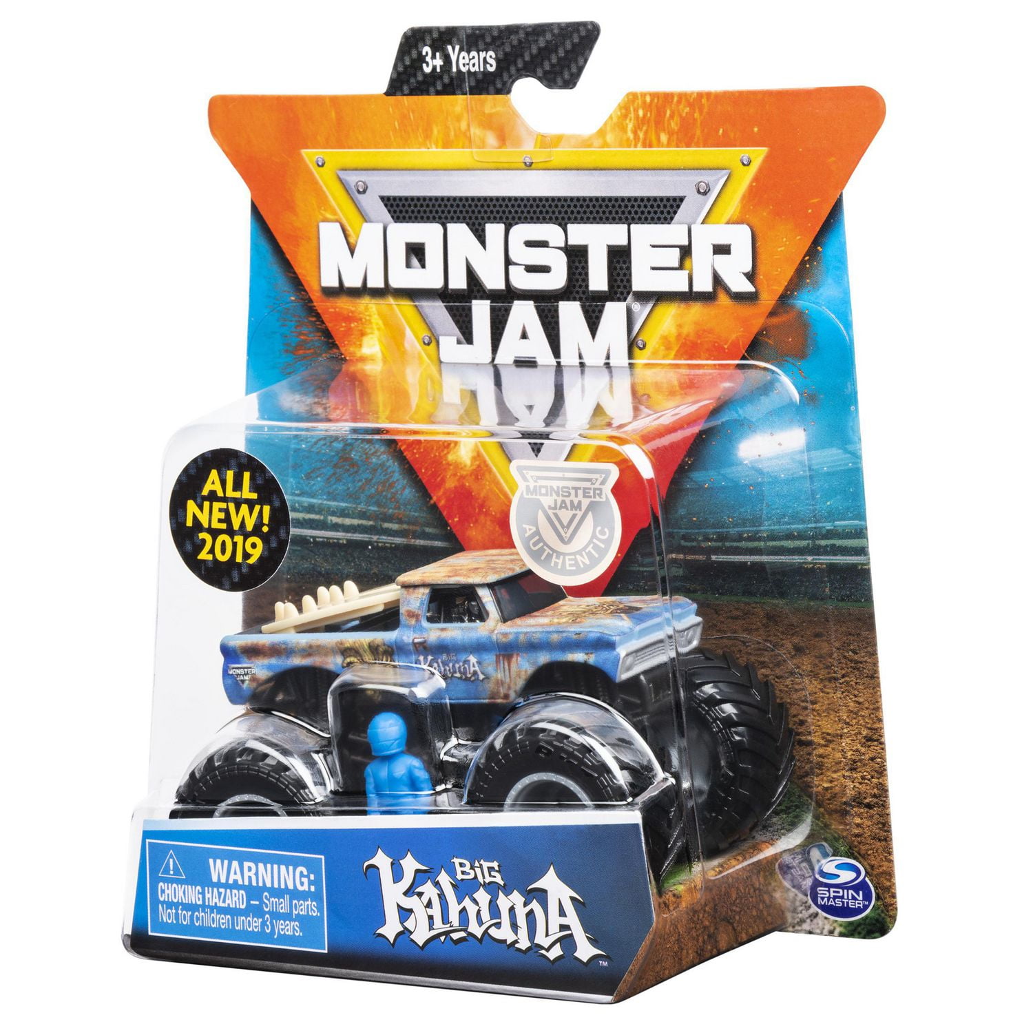 Monster Jam, Official Big Kahuna Monster Truck, Die-Cast Vehicle