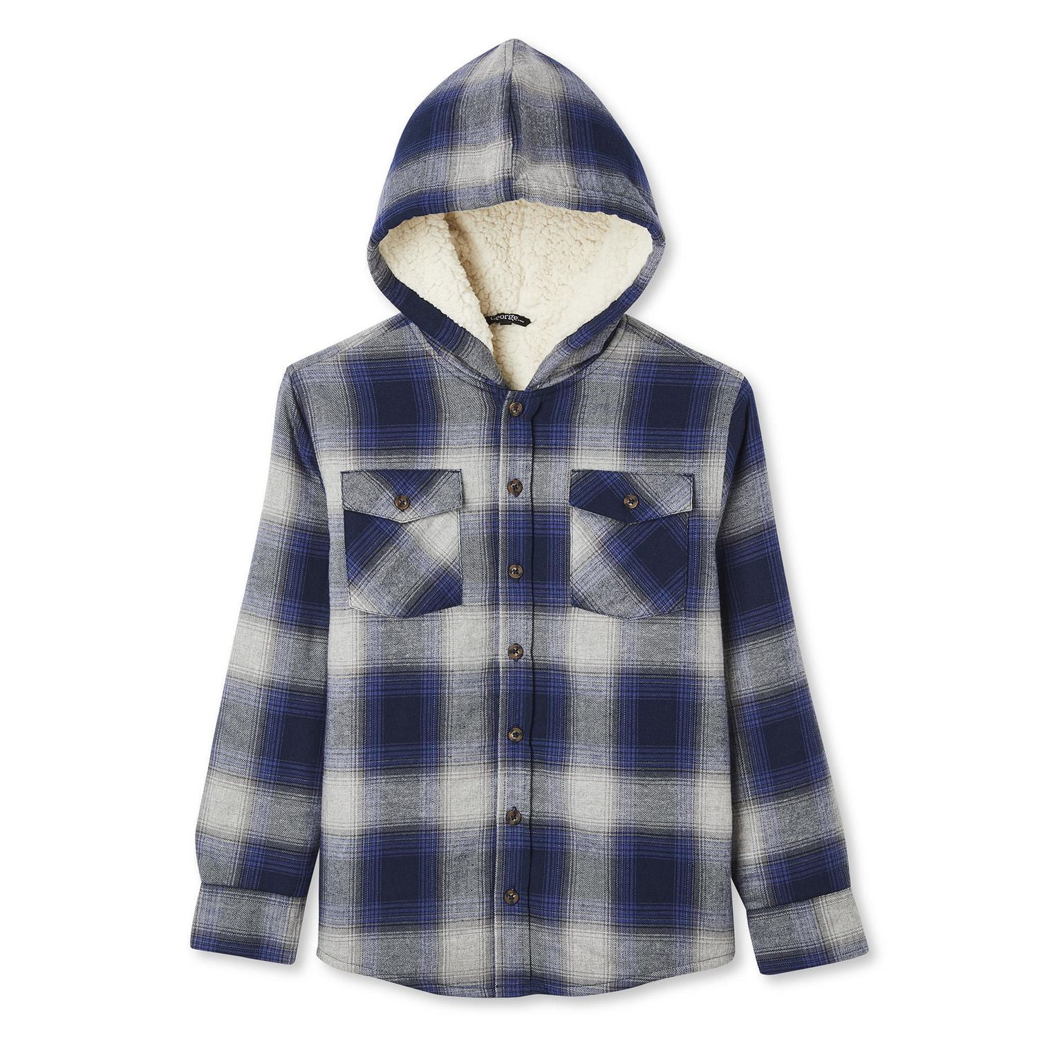 Boys' SherpaLined Flannel Shirt Walmart Canada