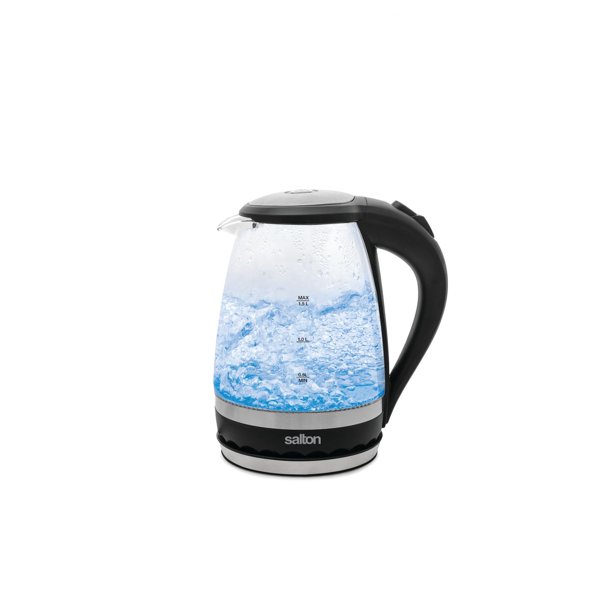 Salton Cordless Electric Glass Kettle 1.5 L/Qt, GK2110 Walmart.ca