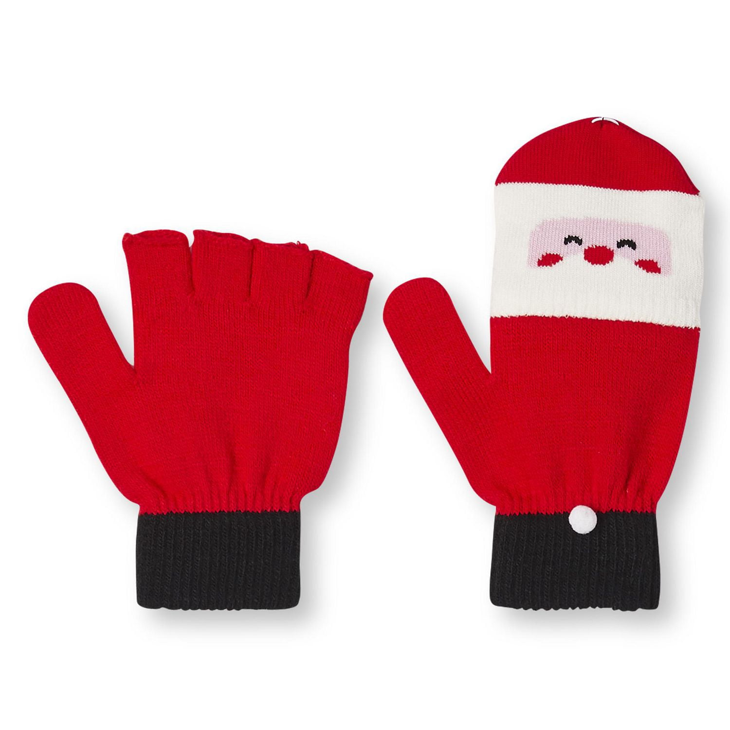 Gants du père Noël avec rabats George pour femmes