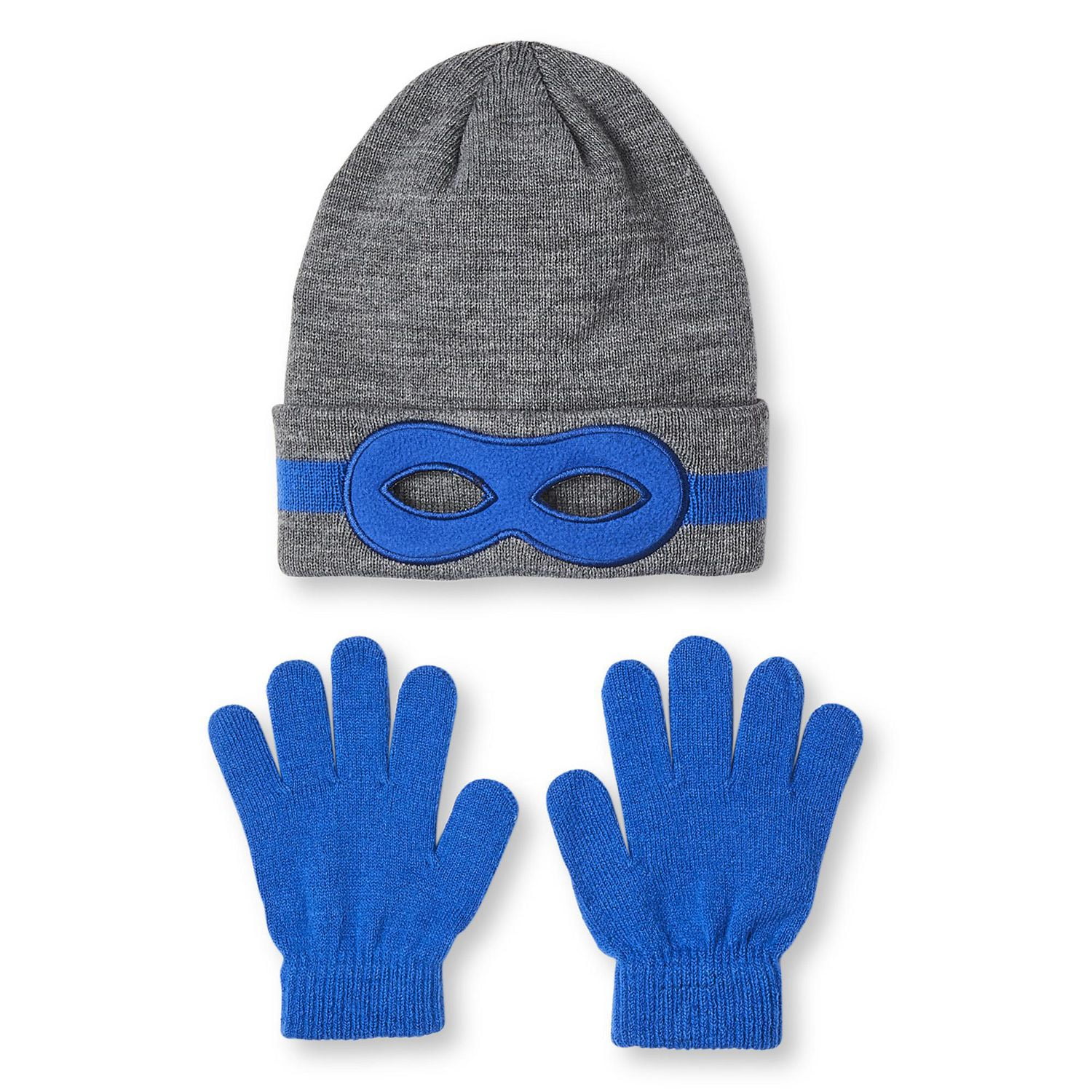 George Boys' Cuffed Hat and Gloves Set