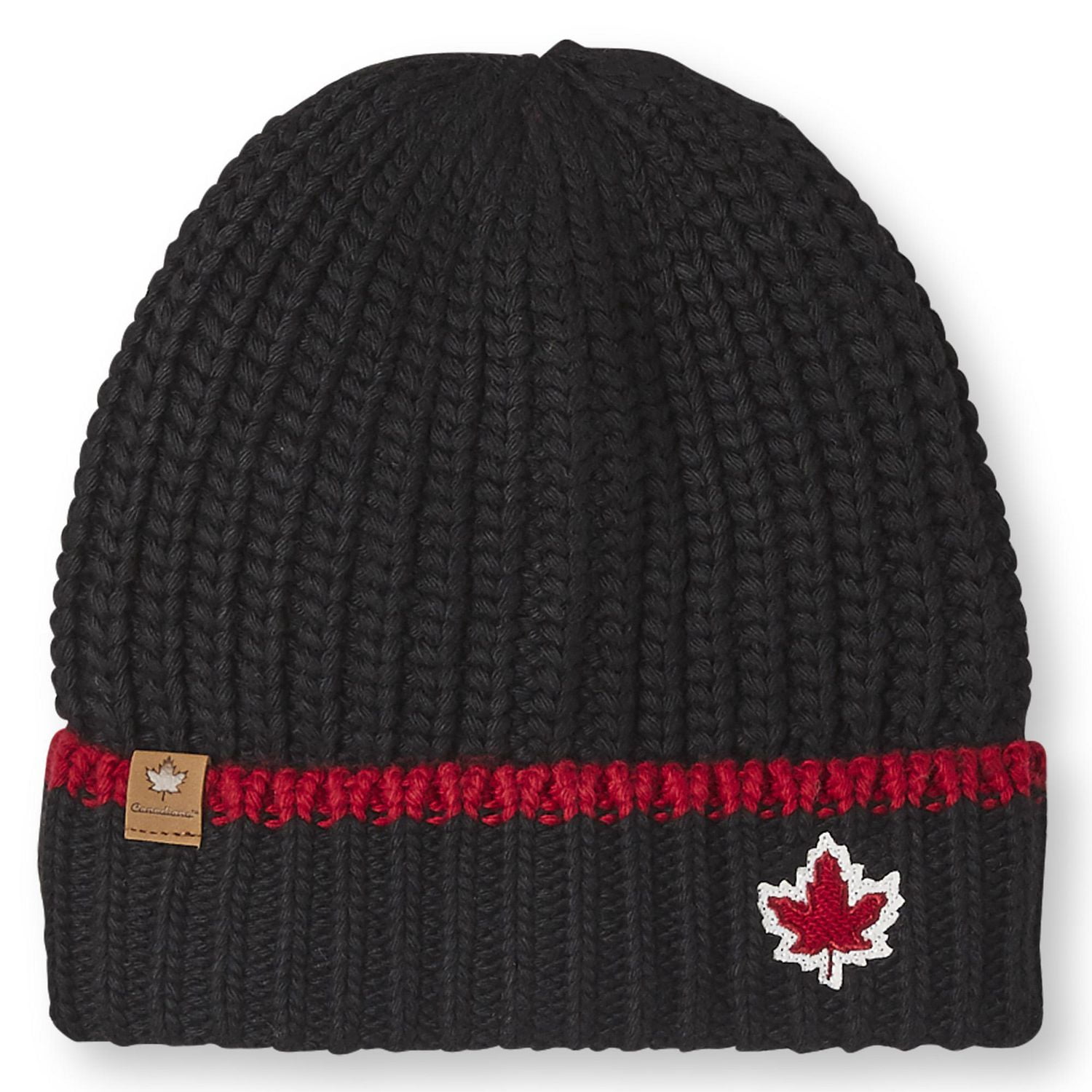 Canadiana Boys' Shaker Stitch Turn-Cuff Toque