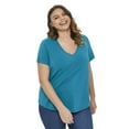 thumbnail image 1 of George Plus Women's V-Neckline Tee, 1 of 6