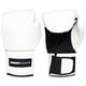 Gants de boxe style Pro 14 oz GoZone – Blanc/noir Avec technologie MicroFresh – image 2 sur 9