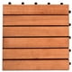 Planche en bois d’eucalyptus à 6 barres pour usage extérieur (ensemble de 10 planches) – image 1 sur 7