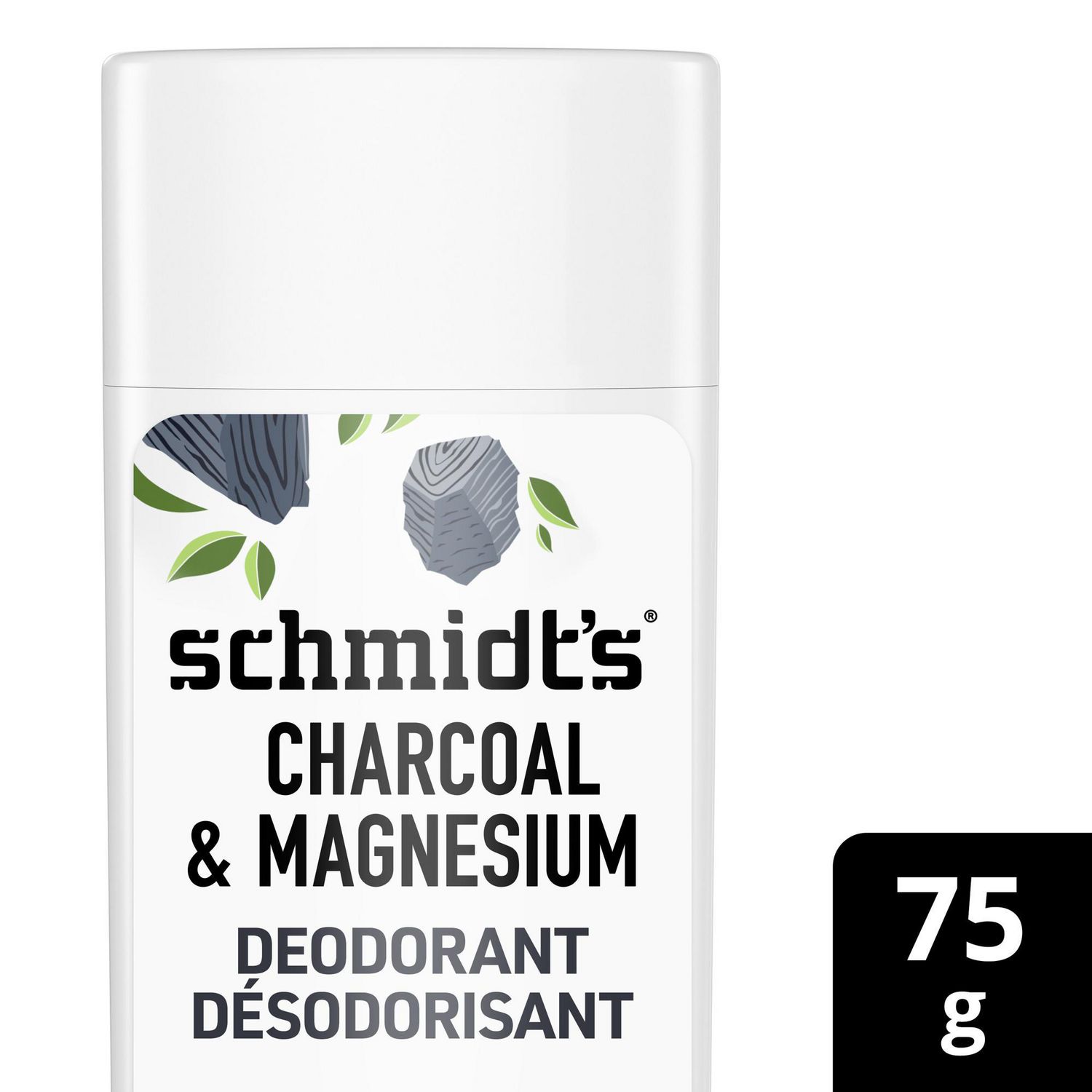 Schmidt's Charcoal & Magnesium Natural Deodorant Stick Walmart Canada