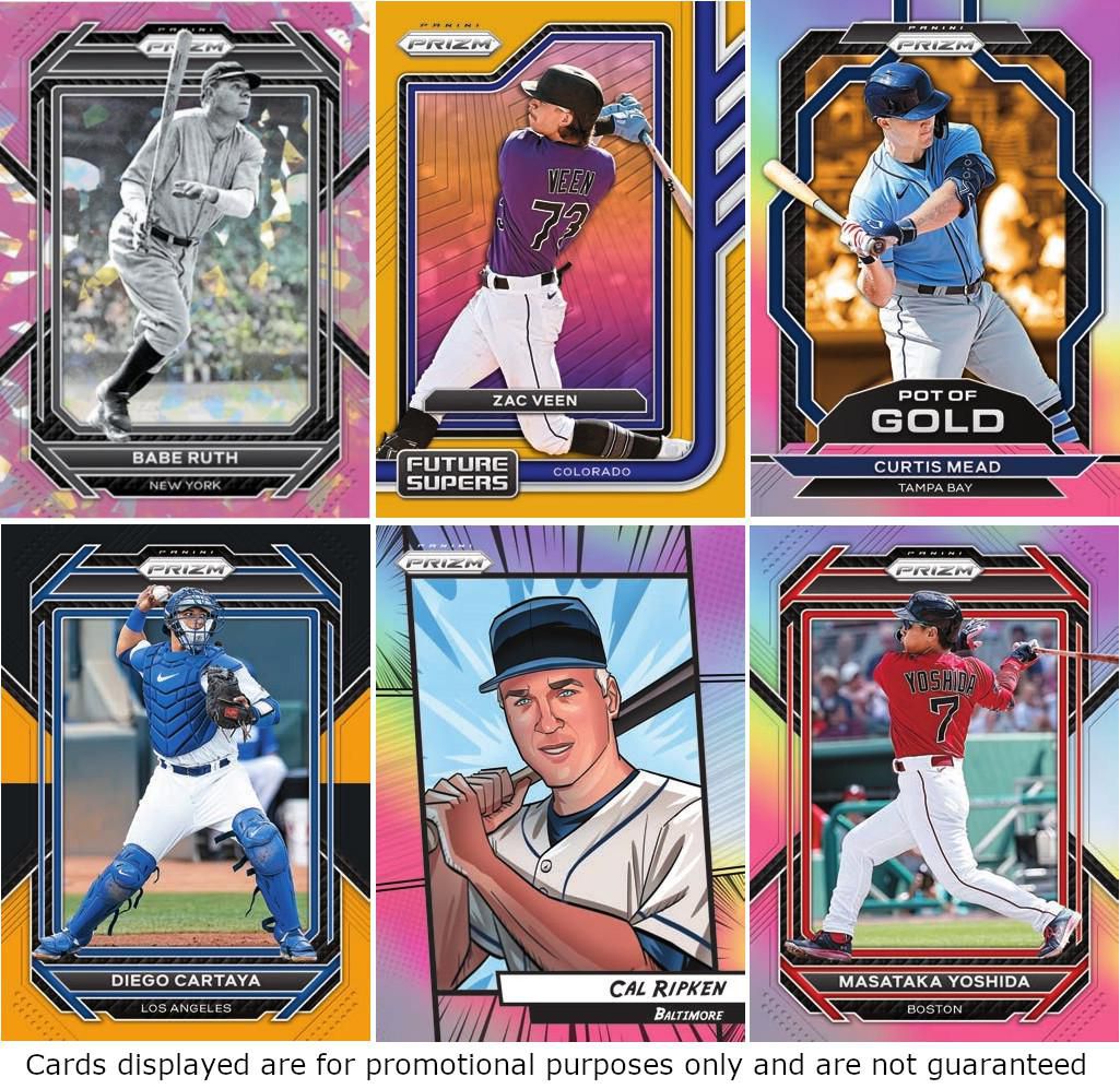 2023 Panini Prizm Baseball Trading Cards Mega Box - Walmart.ca