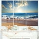 Tableau sur toile imprimée Design Art Photographie paysage marin Couchée de soleil sur la mer – image 1 sur 3