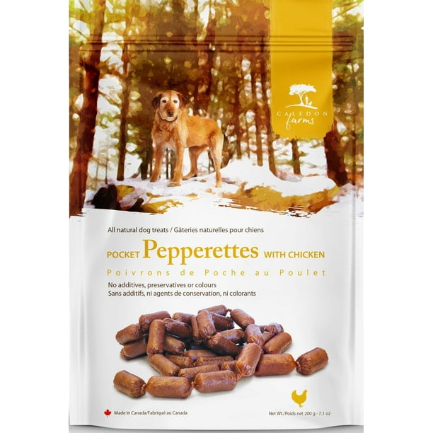 Caledon Farms Pocket Pepperettes Chicken Dog Treats Walmart.ca