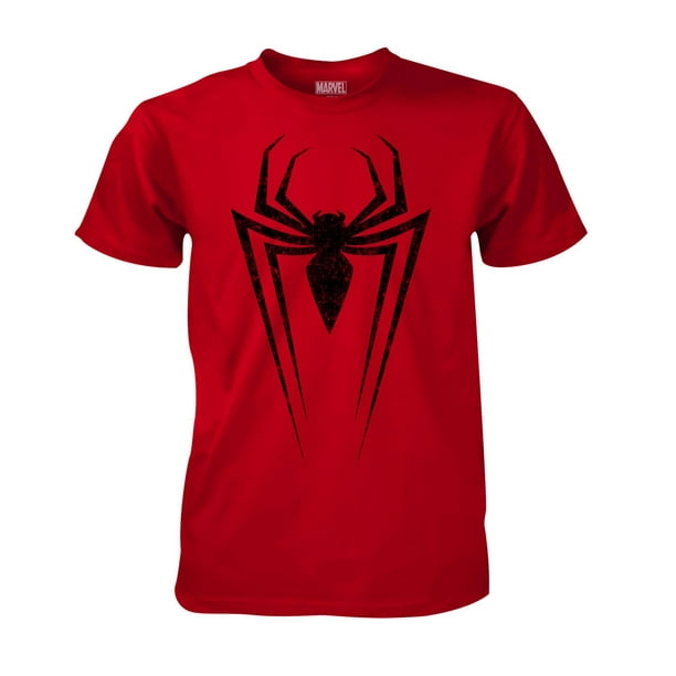 T-shirt à encolure ras du cou E6545YSC3 Call Sign Spider de Marvel à manches courtes pour garçons