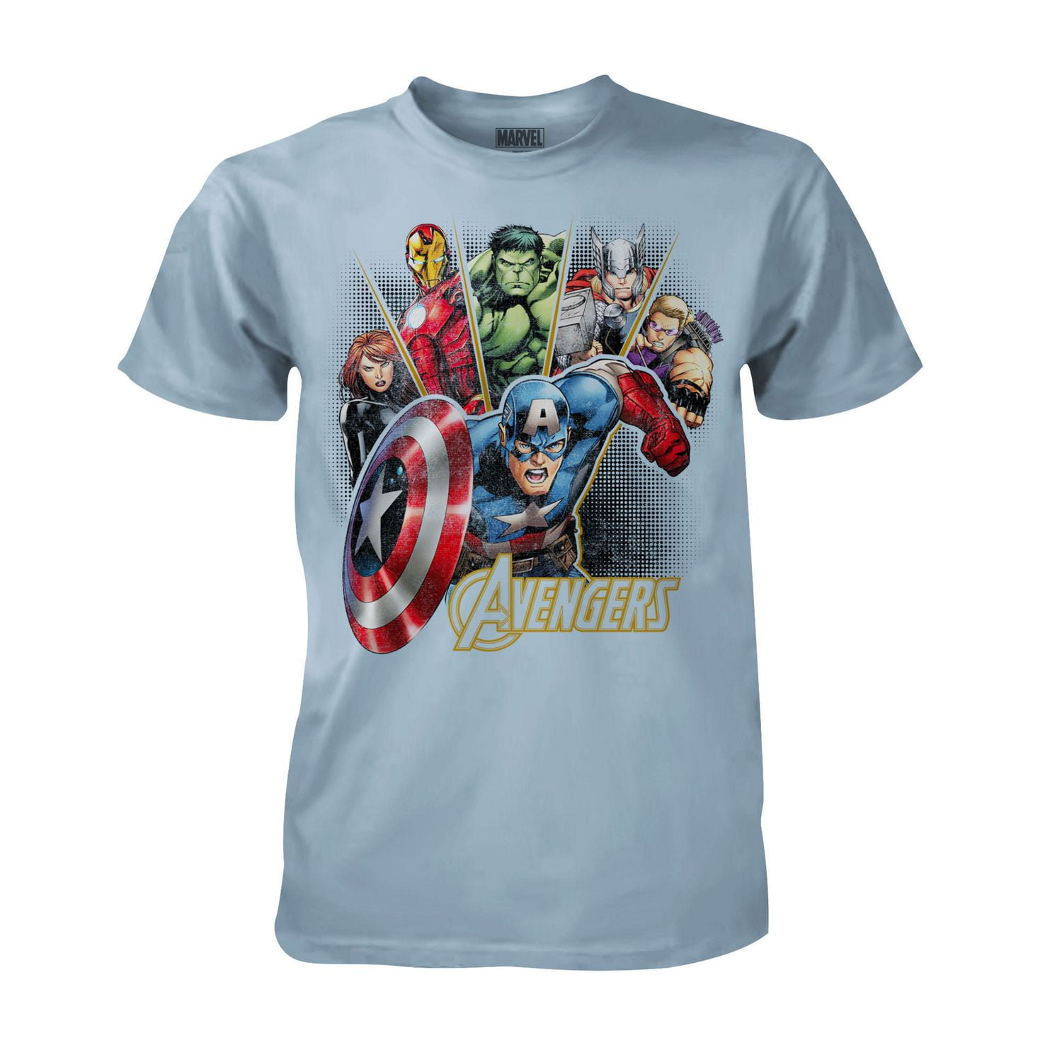 Marvel Boys' V8881YSC3 Spokes Short Sleeve Crew Neck T-Shirt | Walmart Canada