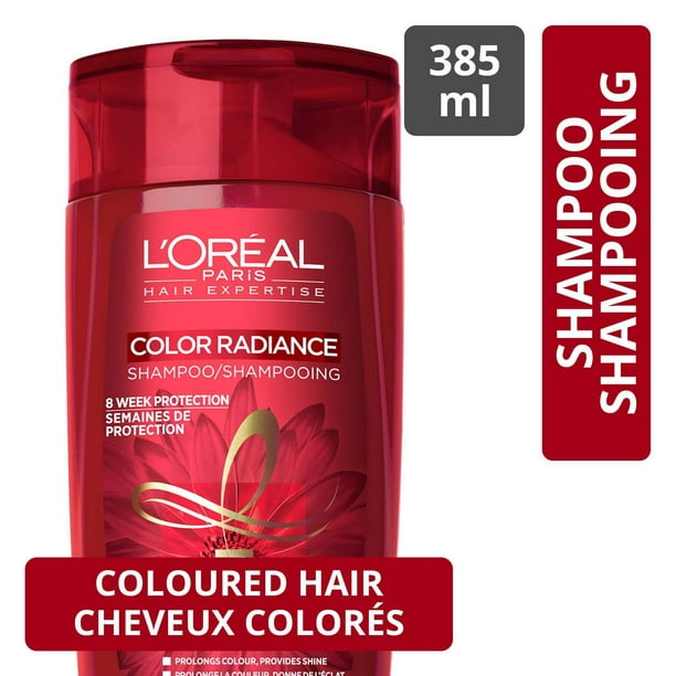 L'Oréal Paris Hair Expertise Color Radiance Shampooing - pour Cheveux Colorés Normaux, 385 mL 385 ml