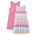 thumbnail image 1 of Lot de 2 robes débardeur George pour filles, 1 of 2