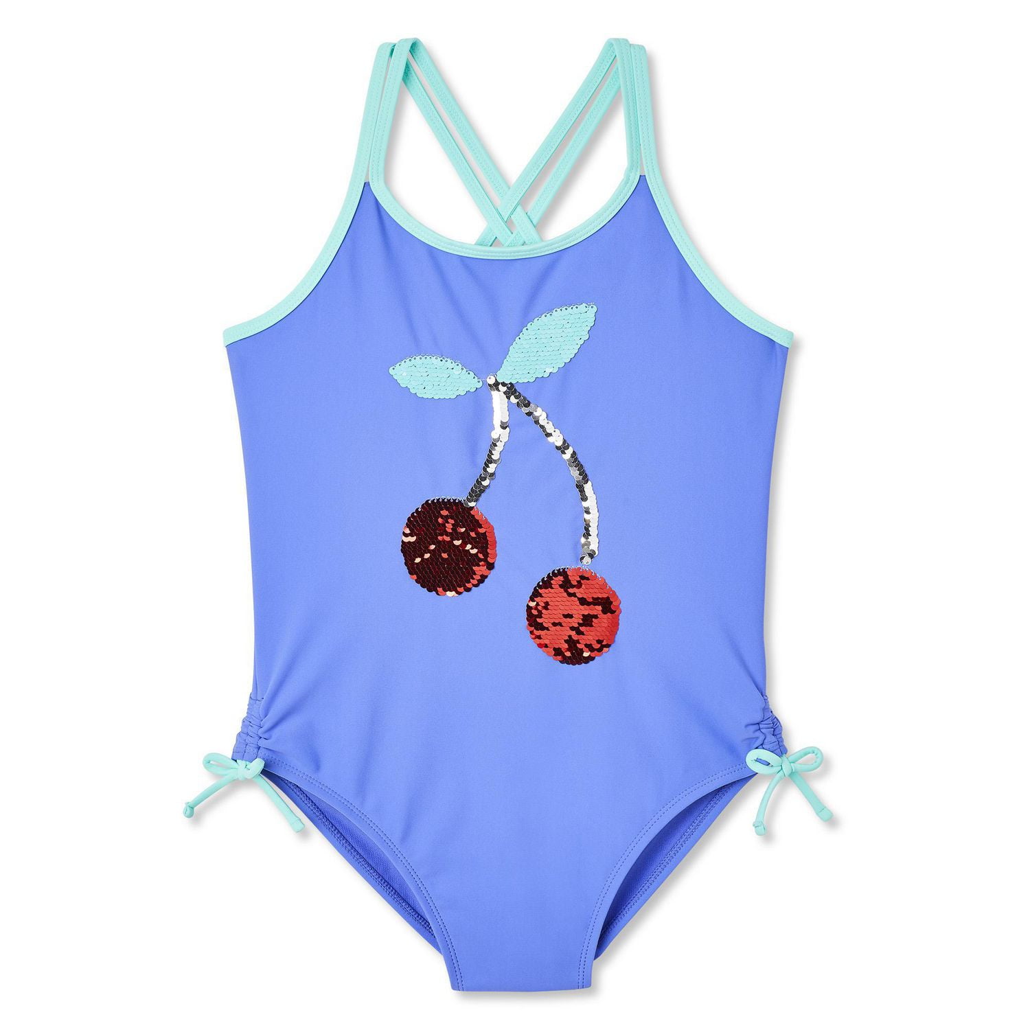 George Girls' 1-Piece Fashion Swimsuit