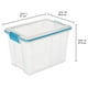 Boîte étanche transparent moyenne de 19 litres 19 litres – image 4 sur 4