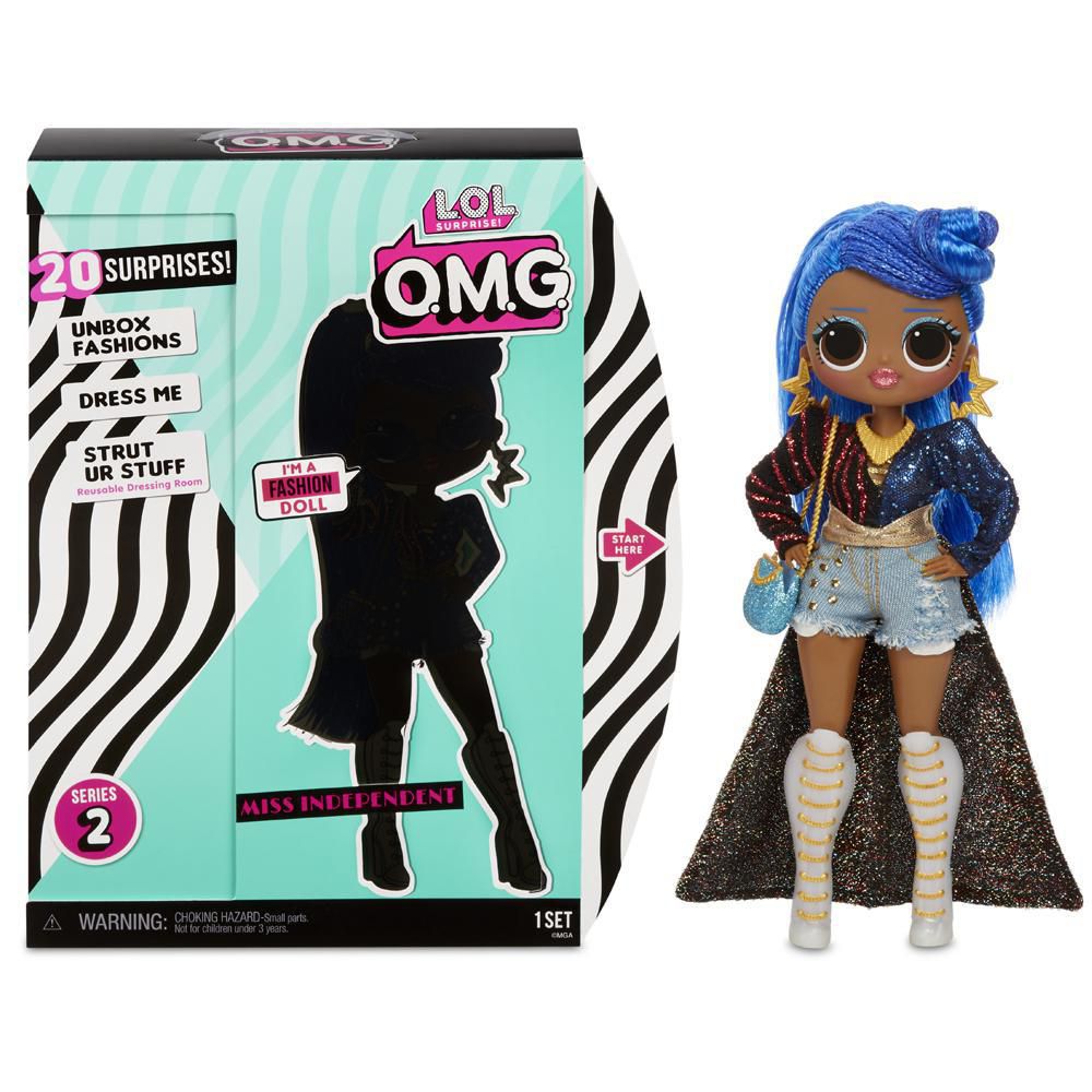 L.O.L. Surprise! O.M.G. Miss Independent Fashion Doll with 20