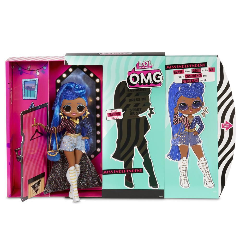 L.O.L. Surprise! O.M.G. Miss Independent Fashion Doll with 20