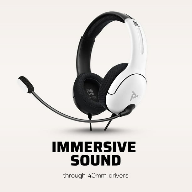 LVL40 Wired Stereo Gaming Headset - Black - Nintendo Official Site