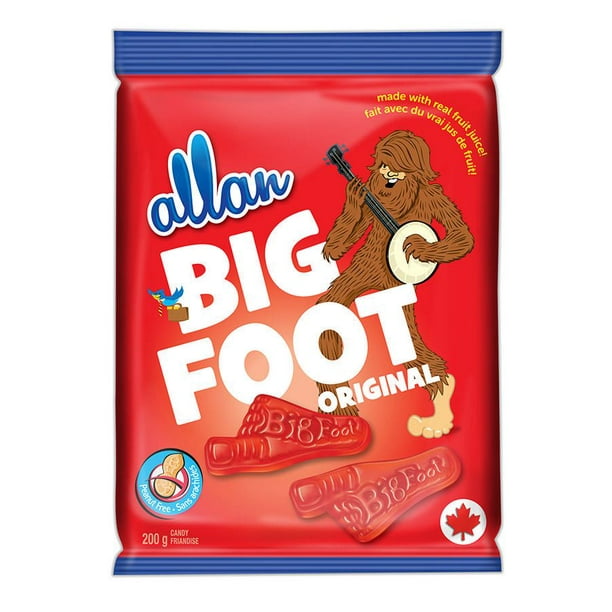 Bonbon gommeux Big Foot d'Allan