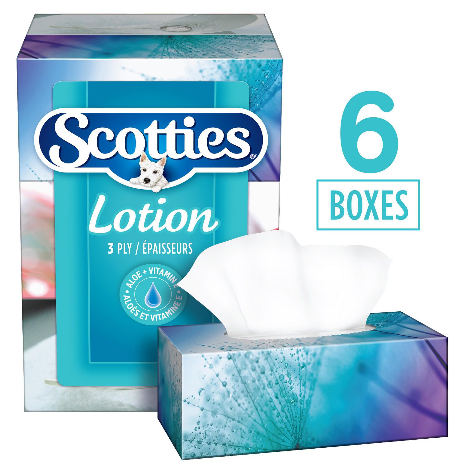 Scotties Lotion 3 Ply Facial Tissue Walmart Canada