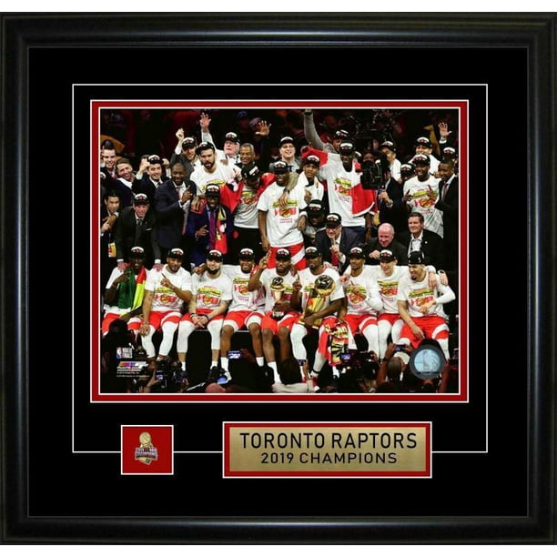 Raptors de Toronto 8x10 champions et assiettes 2019