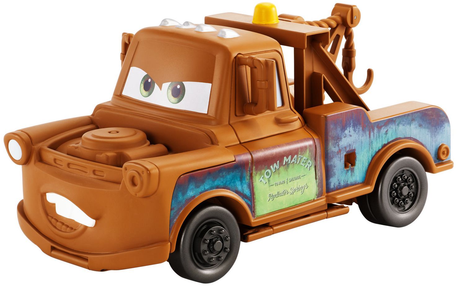 big mater tow truck toy