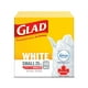 Glad White Garbage Bags - Small 25 Litres - Febreze Fresh Clean Scent, 100 Trash Bags, 100 Bags of Fresh Clean Scent - image 1 of 7