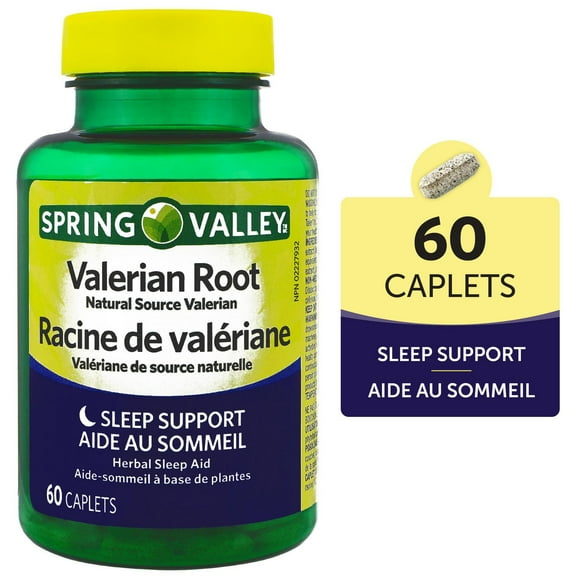 Spring Valley Valerian Root, 60 Caplets
