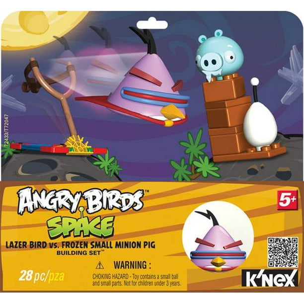 Oiseau Lazer vs Petit cochon moyen congelé Angry Birds