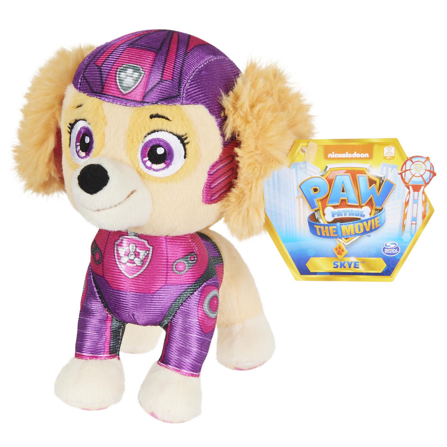 PAW Patrol, Movie Skye Stuffed Animal Plush Toy, 8-inch, Kids Toys for Ages  3 and up | Walmart Canada