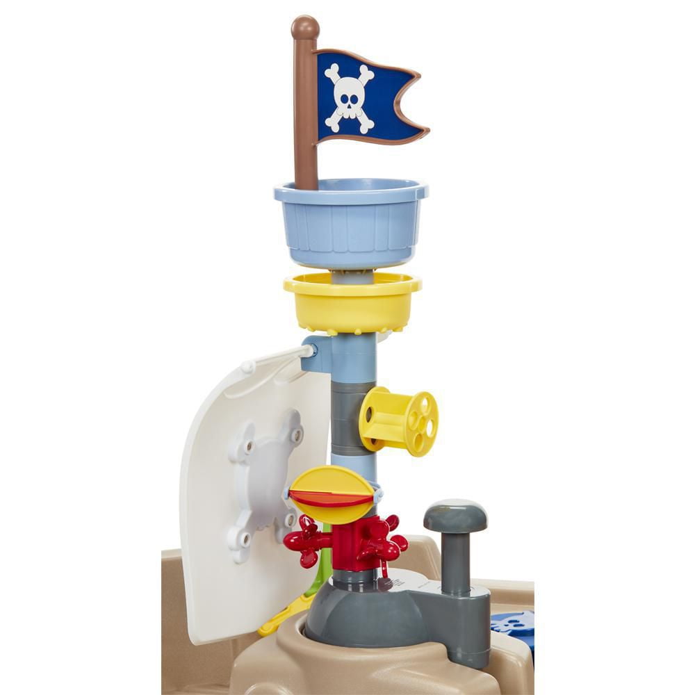 Little Tikes Treasure Trove Water outlet Table and Role Play Pirate Ship