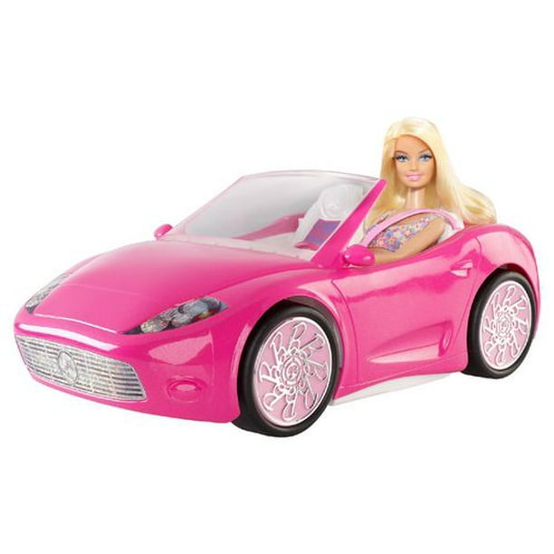 Voiture décapotable Barbie Glam